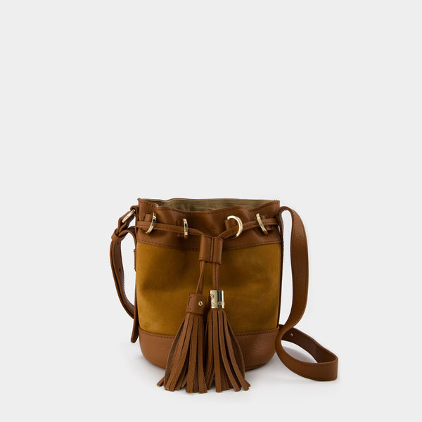 Sac à Bandoulière Vicki - See by Chloé - Cuir - Caramello