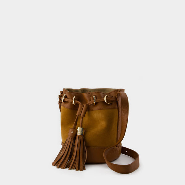 Sac à Bandoulière Vicki - See by Chloé - Cuir - Caramello