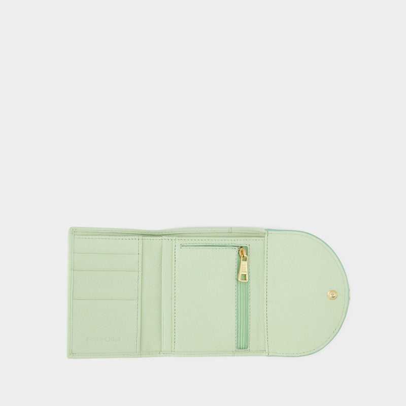 Portefeuille Hana - See By Chloé - Cuir - Pastel Green