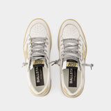 Sneakers Ballstar - Golden Goose - Cuir - Blanc