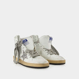 Sneakers Sky Star - Golden Goose - Caoutchouc - Blanc/Gris