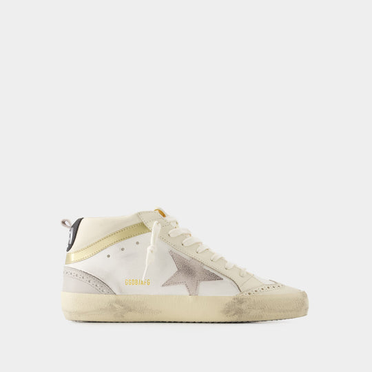 Sneakers Mid Star - Golden Goose - Cuir - Multi