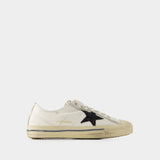Sneakers V-Star 2 - Golden Goose Deluxe Brand - Cuir - Blanc