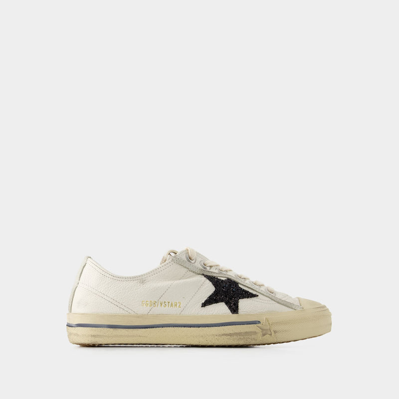 Sneakers V-Star 2 - Golden Goose Deluxe Brand - Cuir - Blanc