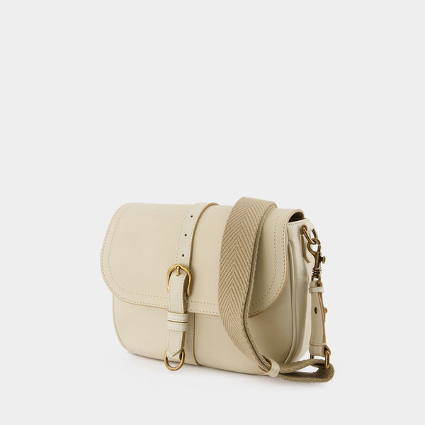 Sac Hobo Francis - Golden Goose - Cuir - Porcelaine