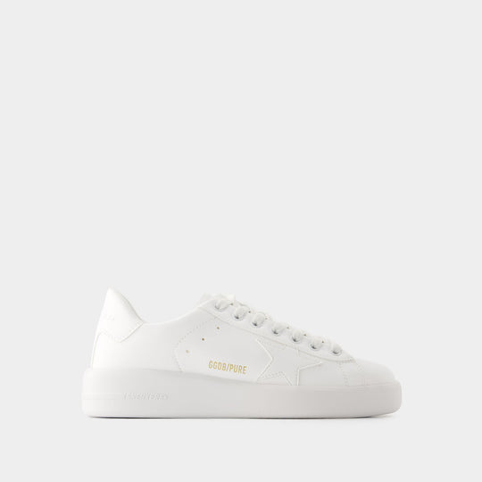 Sneakers Pure Star - Golden Goose - Cuir - Optic White