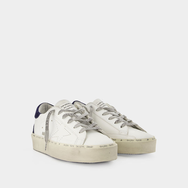 Sneakers Hi Star - Golden Goose - Caoutchouc - Blanc/Bleu