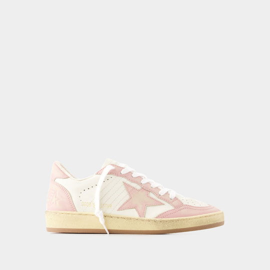 Sneakers Ballstar - Golden Goose - Cuir - Blanc