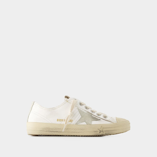Sneakers V-Star 2 - Golden Goose - Cuir - Blanc