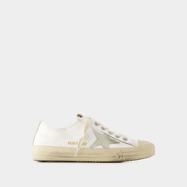 Sneakers V-Star 2 - Golden Goose - Cuir - Blanc