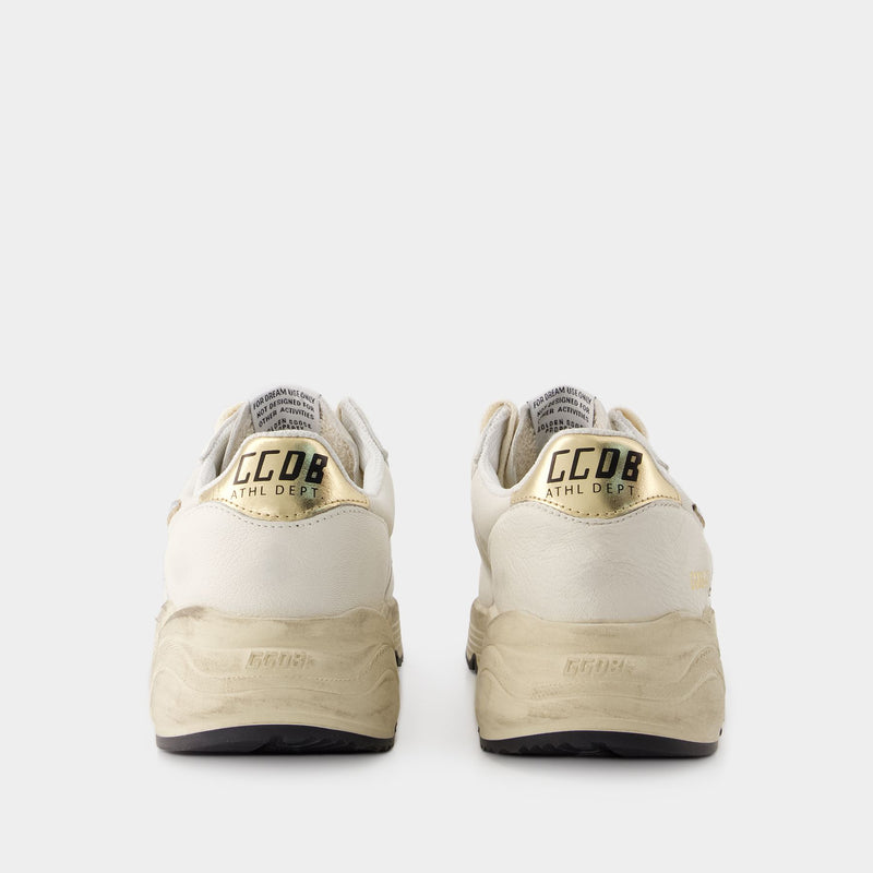 Sneakers Running - Golden Goose - Cuir - Blanc