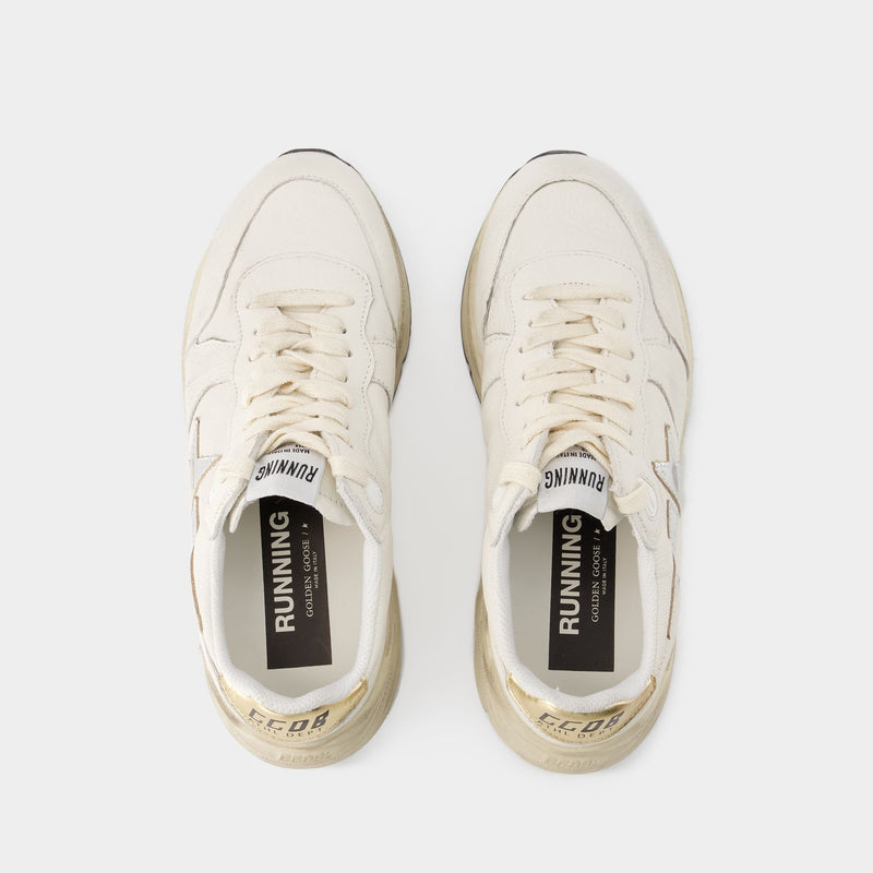 Sneakers Running - Golden Goose - Cuir - Blanc