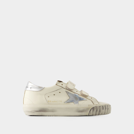 Sneakers Old School - Golden Goose - Cuir - Blanc
