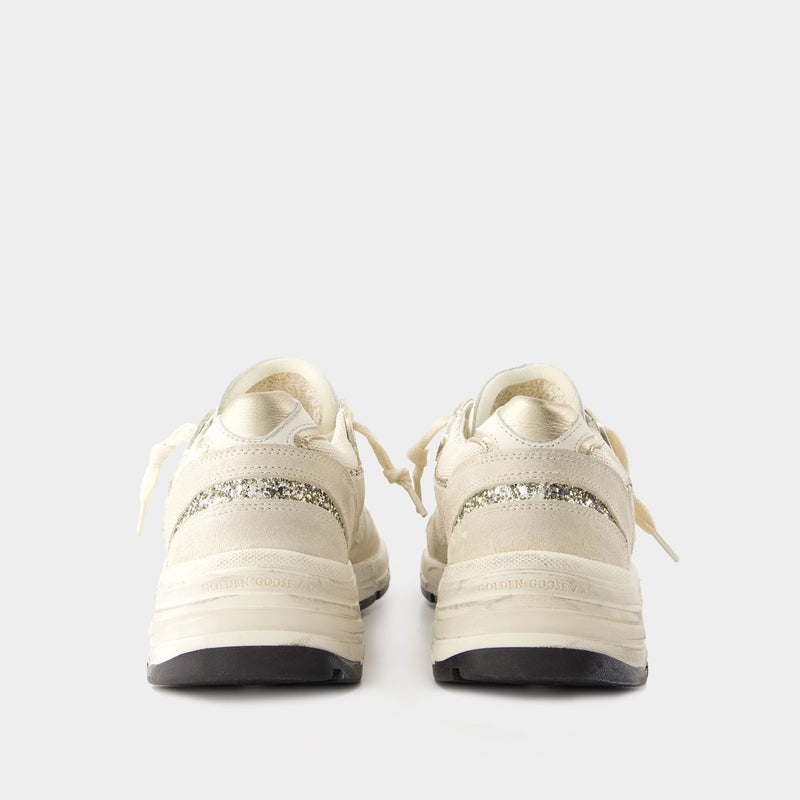 Sneakers Running - Golden Goose Deluxe Brand - Cuir - Blanc