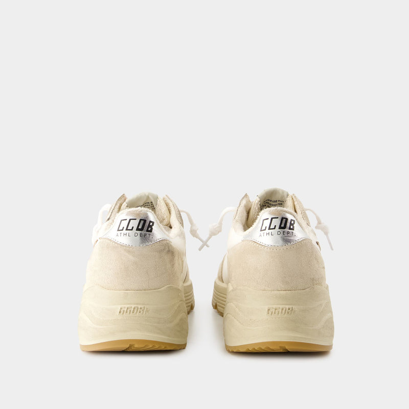 Sneakers Running - Golden Goose Deluxe Brand - Cuir - Blanc