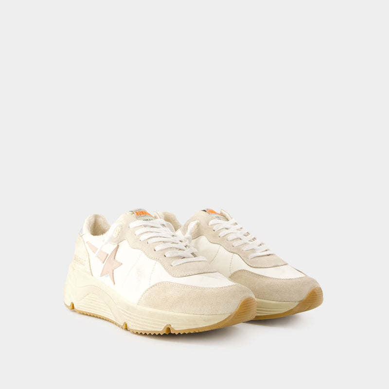 Sneakers Running - Golden Goose Deluxe Brand - Cuir - Blanc