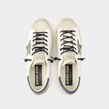 Sneakers Super Star - Golden Goose Deluxe Brand - Cuir - Blanc