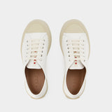 Sneakers Pablo Lace-Up - Marni - Cuir - Blanc