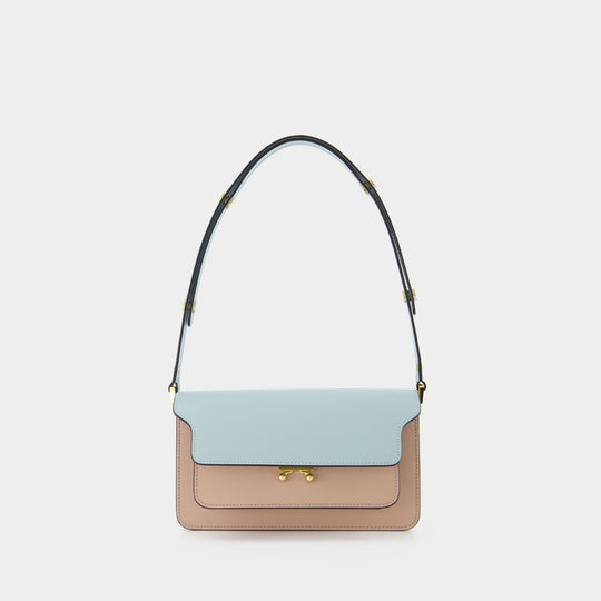 Sac À Bandoulière Trunk Ew - Marni - Cuir - Multi