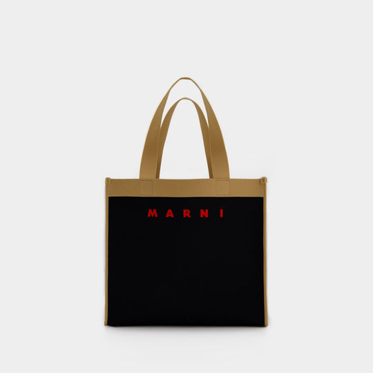 Sac Tote Medium - Marni - Noir