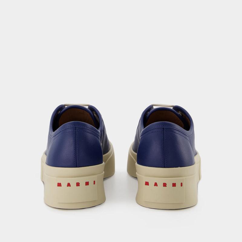 Sneakers Pablo Lace-Up - Marni - Cuir - Blue