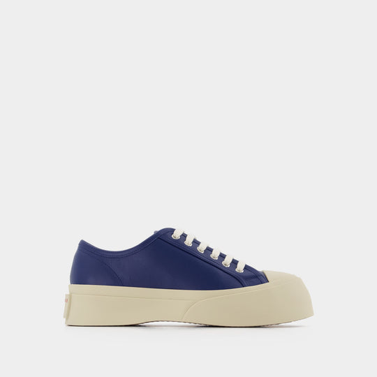 Sneakers Pablo Lace-Up - Marni - Cuir - Blue