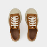 Sneakers Laced Up Pablo - Marni - Cuir - Camel