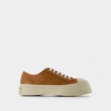 Sneakers Laced Up Pablo - Marni - Cuir - Camel