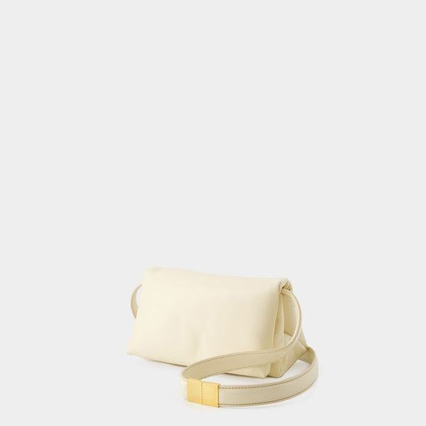Sac Hobo Prisma - Marni - Cuir - Beige