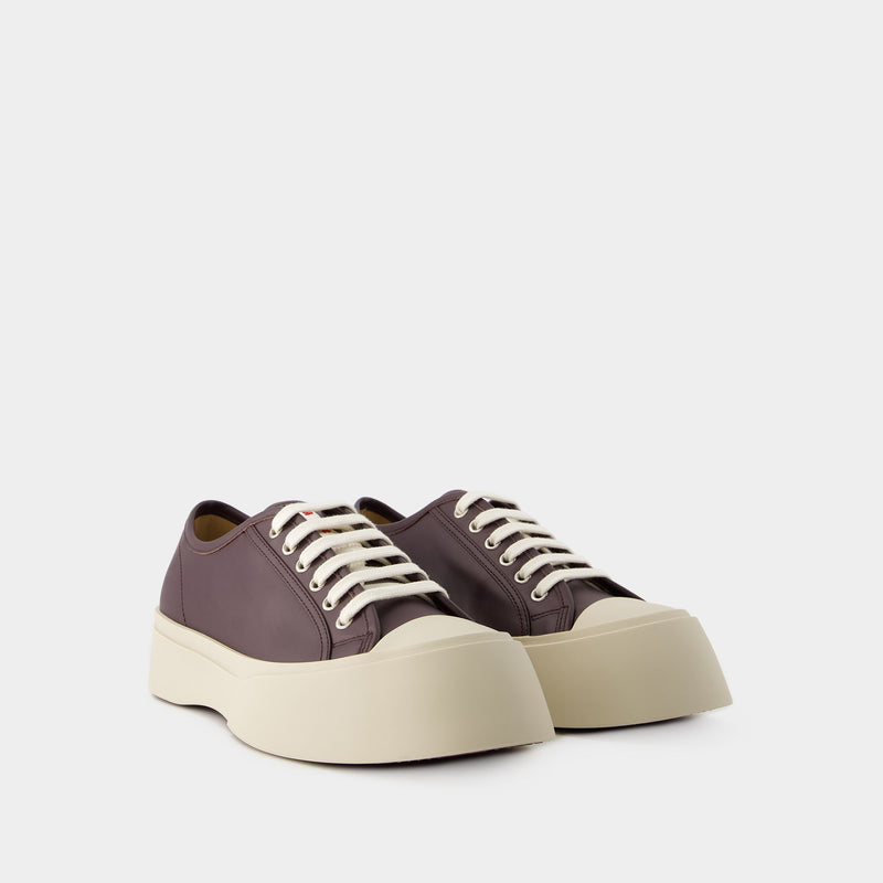 Sneakers Pablo - Marni - Cuir - Cacao