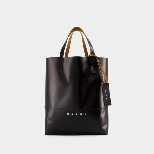 Tote Bag Pelletteria Uomo - Marni - Synthétique - Noir