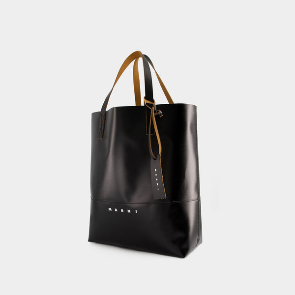 Tote Bag Pelletteria Uomo - Marni - Synthétique - Noir