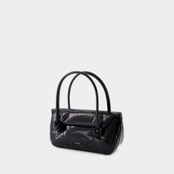 Sac Porté Épaule Knot Sm - Jil Sander - Cuir - Noir