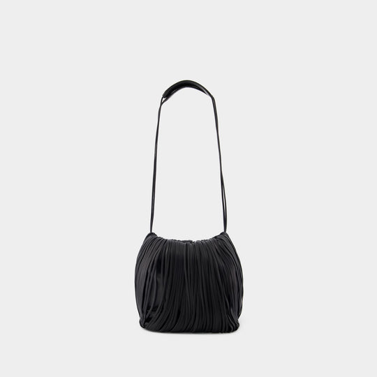 Sac À Bandoulière Dumpling Fringe - Jil Sander - Cuir - Noir