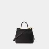 Sac À Main Sicily - Dolce&Gabbana - Cuir - Noir