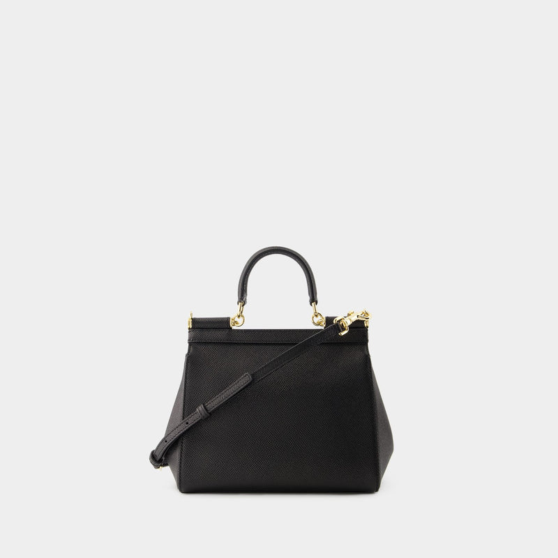 Sac À Main Sicily - Dolce&Gabbana - Cuir - Noir