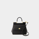 Sac À Main Sicily - Dolce&Gabbana - Cuir - Noir