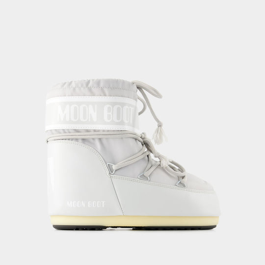 Bottes Icon Low  - Moon Boot - Pvc - Gris