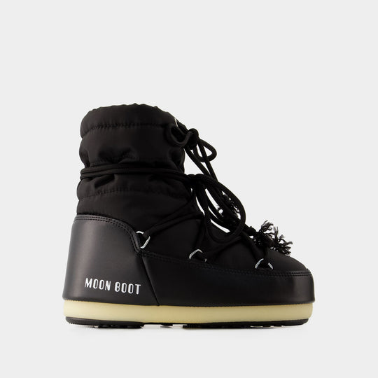 Bottes Light Low - Moon Boot - Pvc - Noir