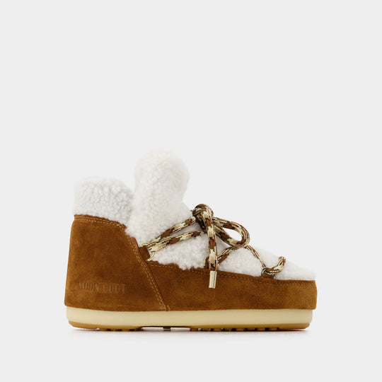 Moon Boot Pumps en Shearling