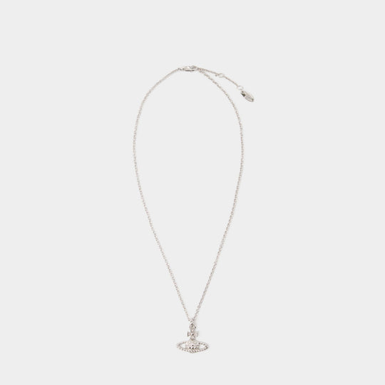 Collier Mayfair Bas Relief - Vivienne Westwood - Laiton - Argenté