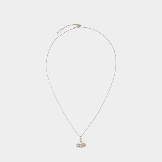 Collier Grace Small Pendant - Vivienne Westwood - Laiton - Argenté