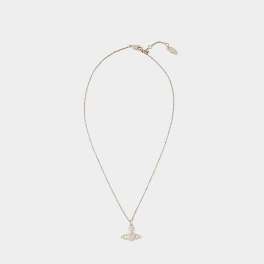 Collier Grace Bas Relief - Vivienne Westwood - Laiton - Argenté