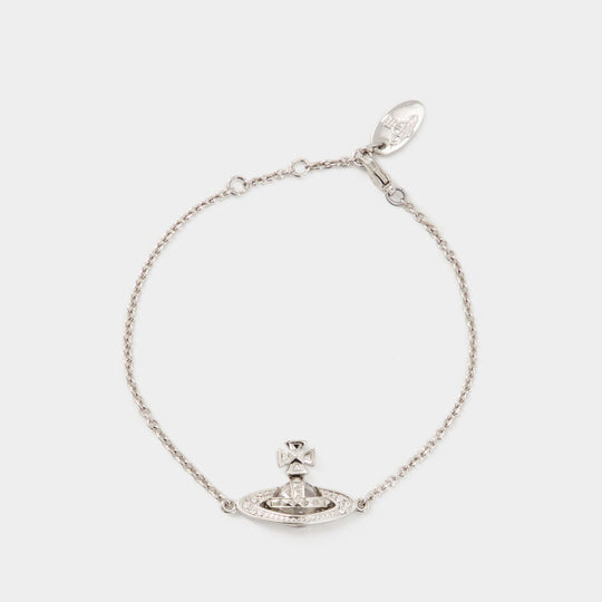 Bracelet Pina Bas Relief - Vivienne Westwood - Laiton - Argenté
