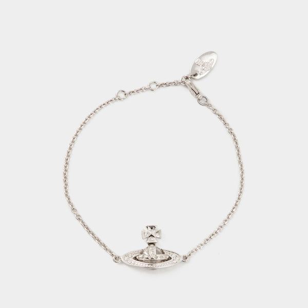 Bracelet Pina Bas Relief - Vivienne Westwood - Laiton - Argenté