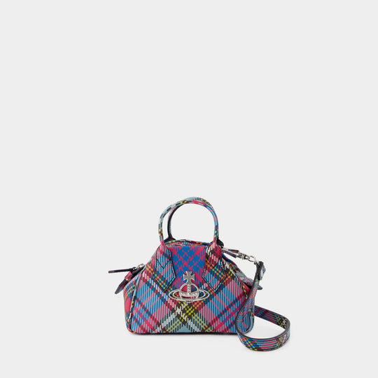 Sac Biogreen Saffiano Imprimé Mini Yasmine - Vivienne Westwood - Multi