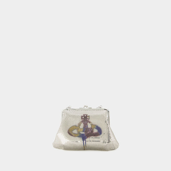 Sac à Main Granny Frame - Vivienne Westwood - Cuir - Argenté