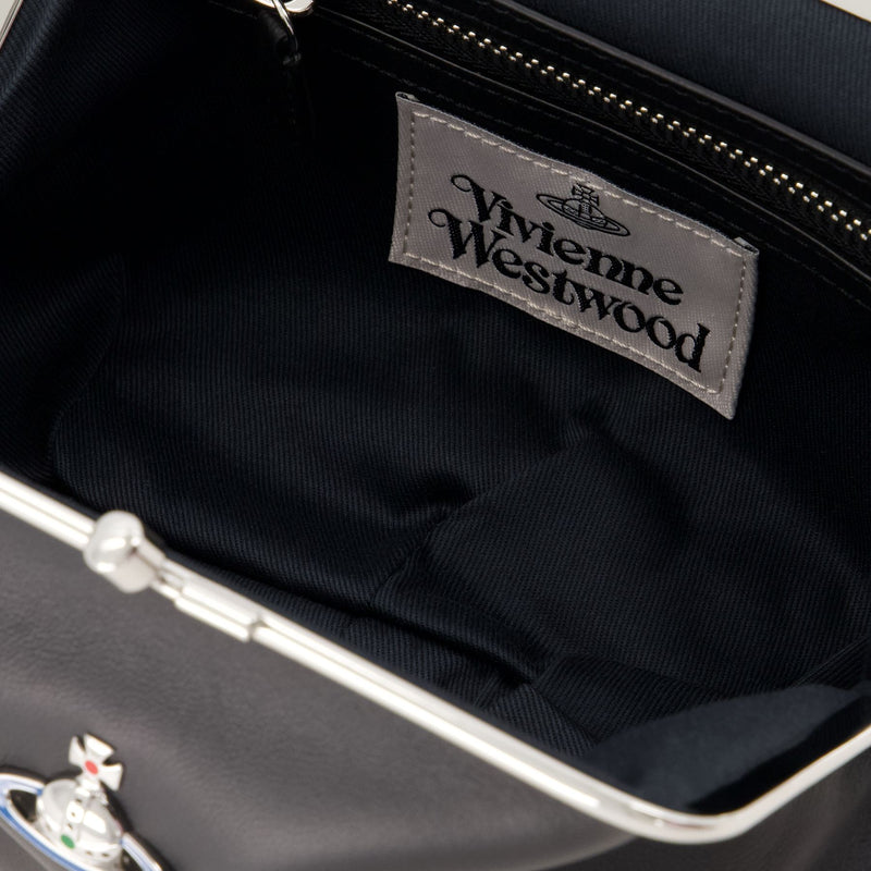 Sac À Main Granny Frame - Vivienne Westwood - Cuir - Noir
