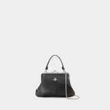 Sac À Main Granny Frame - Vivienne Westwood - Cuir - Noir
