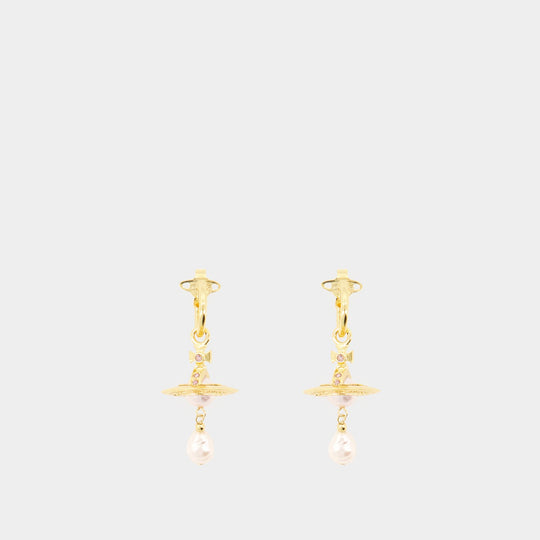 Boucles D'oreilles Aleksa - Vivienne Westwood - Laiton - Doré